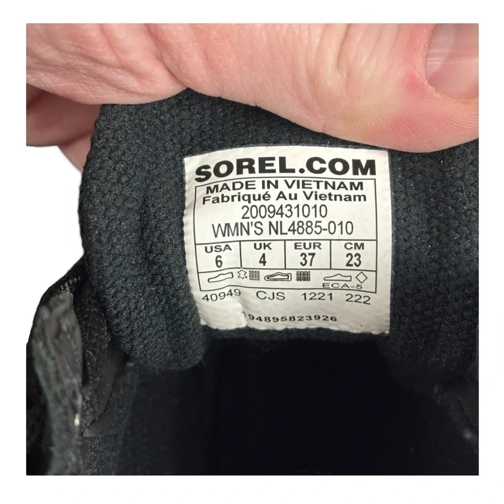 EUC SOREL EXPLORER™ II Women’s Waterproof Leather Suede Winter Sneaker Mid Sz 6